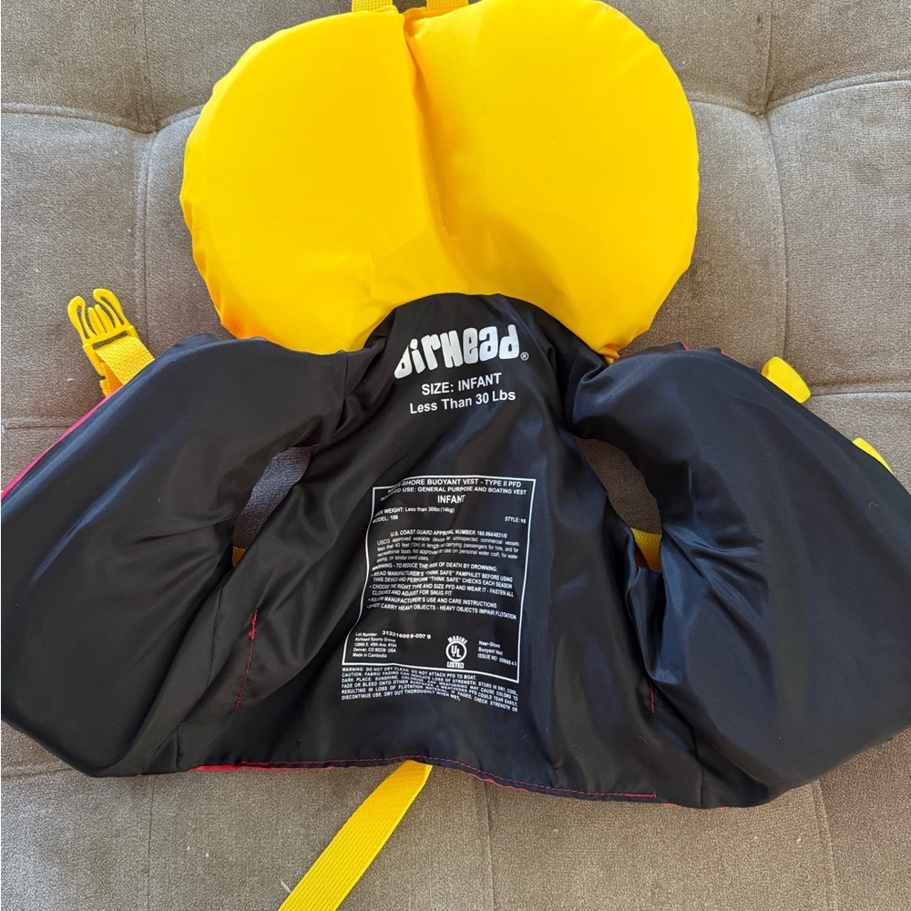 Airhead Infant Life Jacket - Picture 2 of 2